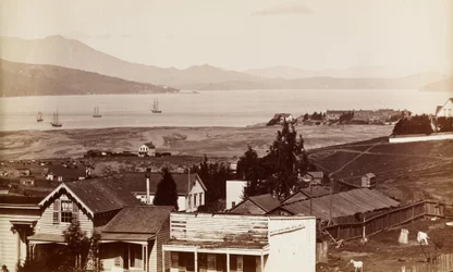 Sausalito, Tamalpais und Richardsons Bay von San Francisco